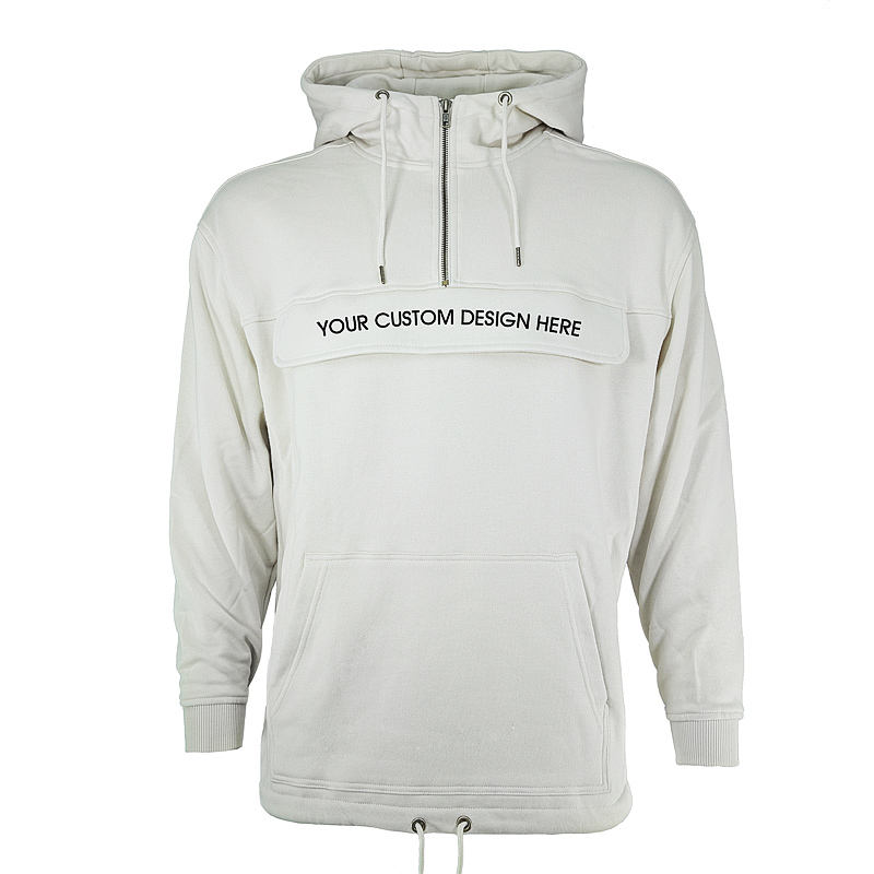 Manufacturer Wholesale Custom Hoodies Heavyweight Custom Logoturtleneck Hoodies & Sweatshirts