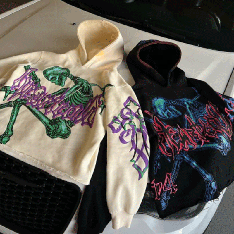 High Quality French Terry Thick Fleece Drop Shoulder Men Zip Up Oversized Embroidered Hoodies