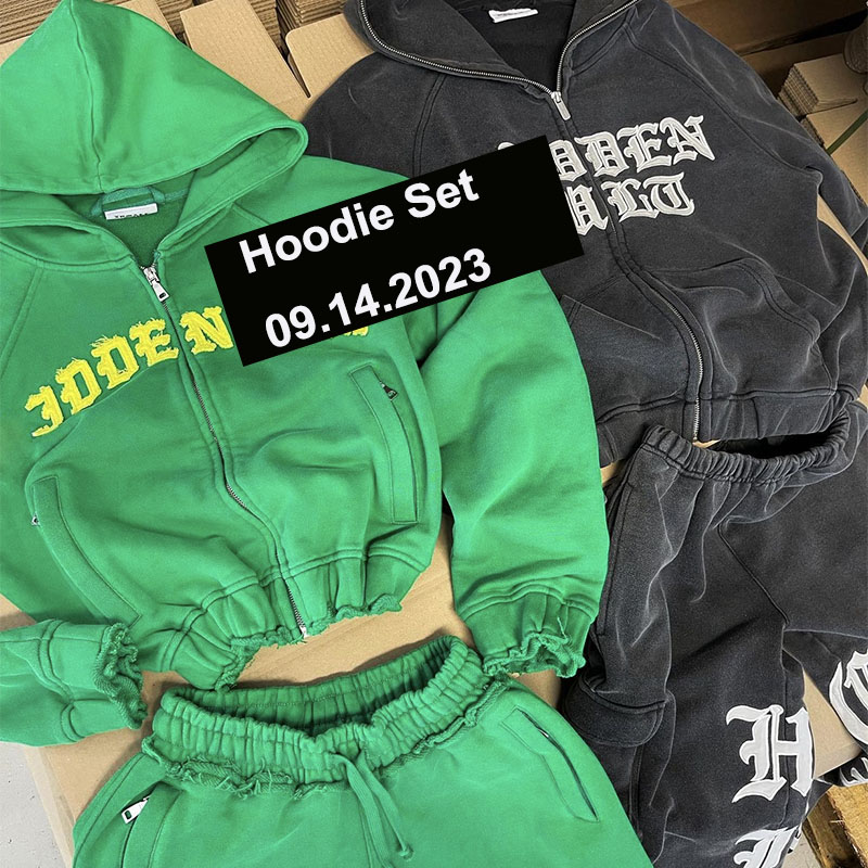 Hoodie Set Custom LOGO