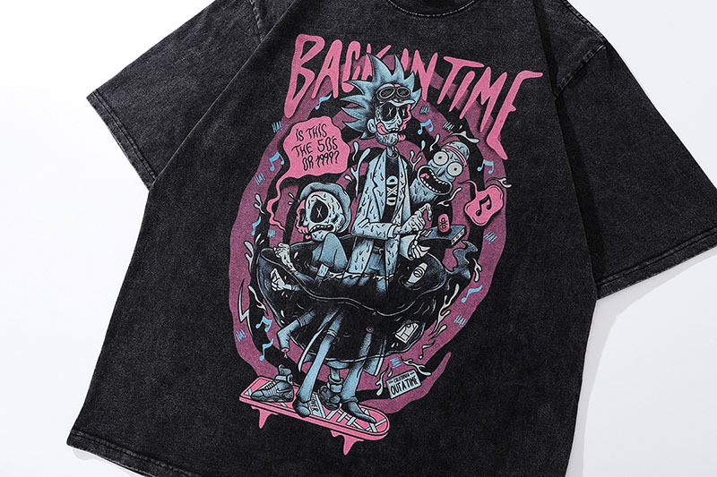Custom LOGO Streetwear Graphic Printing Heavyweight High Quality Oversized Vintage T-Shirts