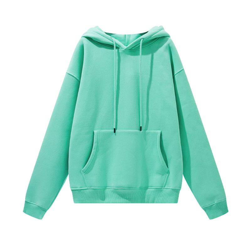 Wholesale Custom LOGO Unisex 100% Cotton Hoodie Pullover Mens Blank Oversized Fleece Hoodie