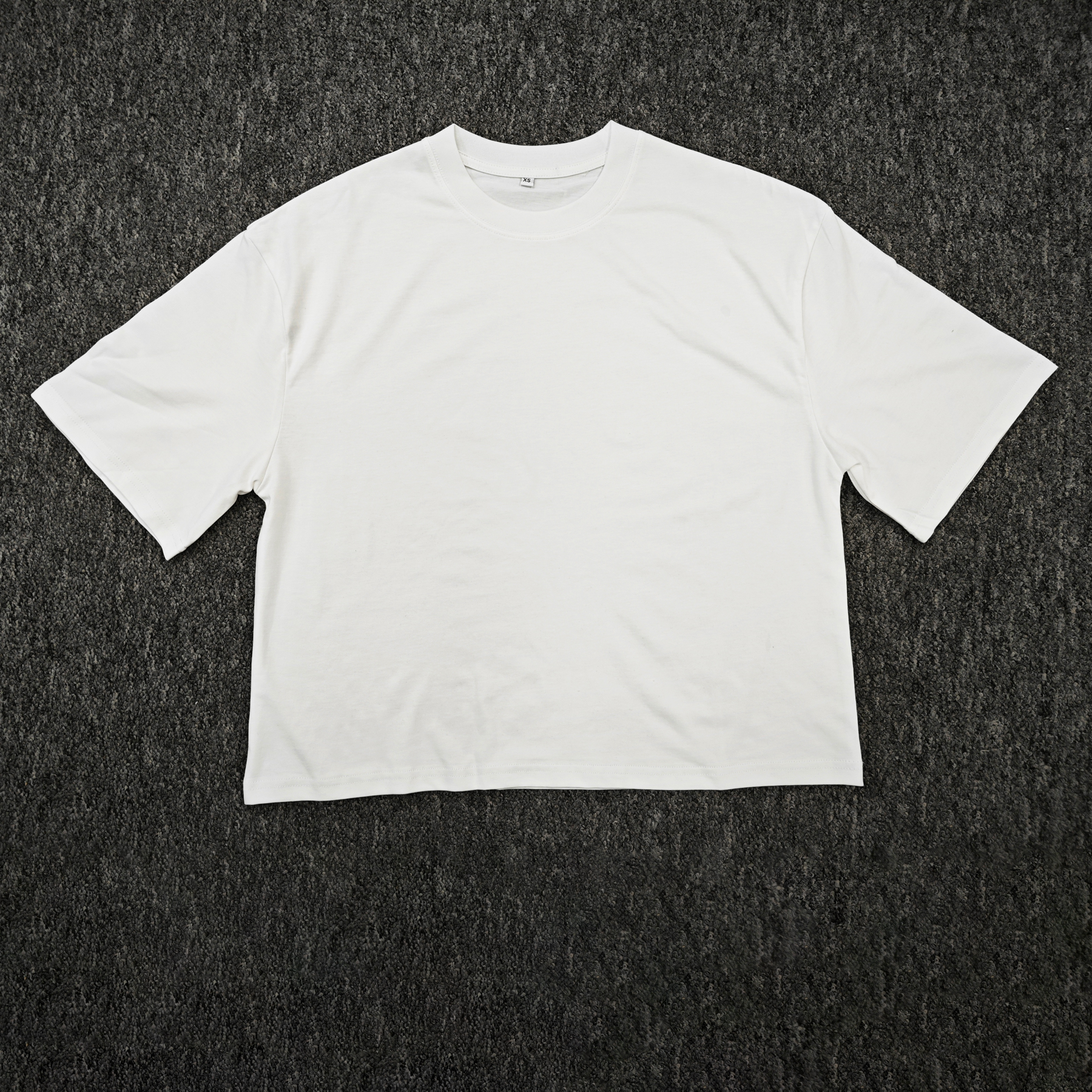Custom 100% Cotton Short Sleeve Oversize T-Shirts High Quality Casual Mock Neck Men’s tee